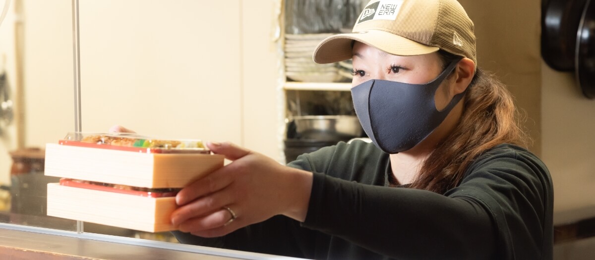 食を通してお客様に笑顔を